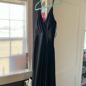 NWOT black birdy grey bridesmaid dress